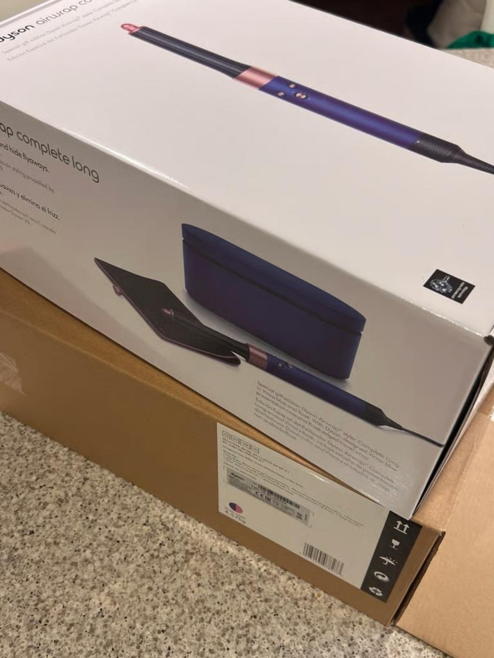 Dyson Airwrap multi styler Complete Long - Vinca Blue/Rosé